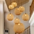 Lustre de Bambu Feito à Mão, Iluminação de Sala de Estar, Quarto, Sala de Jantar - comprar online