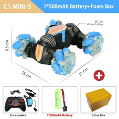 Imagem do Zwn 1:12 / 1:16 4wd rc gesto de indução de rádio do carro música luz dublê