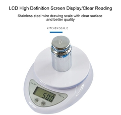 1 peça 5kg/1g balança digital portátil led balança eletrônica balança de c - loja online
