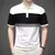 Polo de manga corta con cuello vuelto - comprar en línea