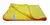 FLANELA MICRO-FIBRA DUPLA FACE 40X60 BORDA LARANJA