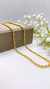 Choker cordao baiano 3mm - Dourado