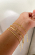 Pulseira Torcida - Dourado - comprar online