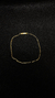 Pulseira masculina Cartier fina - dourada na internet