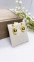 Brinco gota PP - dourado