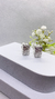 Argola quadrada cravejada - party - comprar online