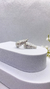 Argola Gota com zircônias - G - comprar online