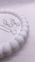 Conjunto trevo em madre Pérola - comprar online