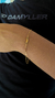Pulseira masculina Cartier fina - dourada - comprar online