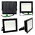Imagem do Refletor Led 100w Holofote Bivolt Prova D'água Branco Frio