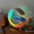 Caixa de Som G-Speaker Luminária Bluetooth Inteligente Carregador Sem Fio Led Luz Rgb Caxinha