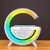 Caixa de Som G-Speaker Luminária Bluetooth Inteligente Carregador Sem Fio Led Luz Rgb Caxinha - loja online