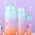 Kit 03 Garrafas de Água Squeeze Motivacional 300ML+900ML+2000ML-Cor aleatória - VD1 - Conceito