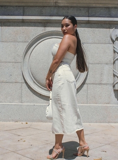 Saia Midi Jeans