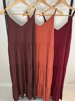 Vestido Fly Terra Cota na internet