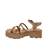 Ramarim Sandalia Birk Feminina Tratorada Bronze Ou Preto - comprar online