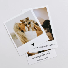 Polaroid com legenda - comprar online
