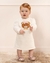 Vestido de Moletom com Manga Teddy