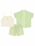 Conjunto Kimono 3 Peças Verde - comprar online