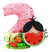Kit Carimbos Frutas Rosa Bebê - 9 Pc na internet