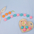 Kit Carimbos Letras Fofas Rosa Bebê (2 Cm) - 33 Pc - comprar online