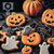Cortadores de Biscoito Halloween 5cm Kit#4 na internet