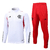 Conjunto Treino Flamengo Branco/Vermelho