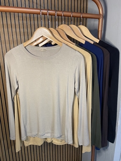 Blusa básica em viscolycra - comprar online