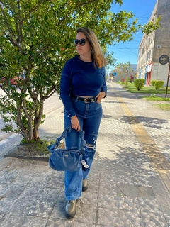Moletom em Jeans