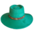 Sombrero Indiana Aqua - Gamuza - tienda en línea