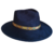Sombrero Indiana Azul Marino - Gamuza en internet