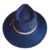 Sombrero Indiana Azul Marino - Gamuza - tienda en línea