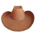 Sombrero Vaquero 8 Segundos, Camel - Forrado en internet