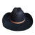 Sombrero Vaquero Sonora, Negro - Forrado - CAPPELLO