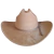 Sombrero Vaquero Americano, Camel - Gamuza
