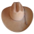Sombrero Vaquero Americano, Camel - Gamuza - comprar en línea