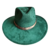 Sombrero Indiana Verde - Gamuza