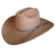 Sombrero Vaquero Americano, Camel - Gamuza - CAPPELLO