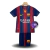 Conjunto Infantil Barcelona Retrô