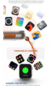 Relógio Inteligente 2 Pulseiras Amax Ultra 2023 Smart Watch na internet