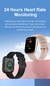 COLMI P68 Smartwatch 2.04'' Tela AMOLED 100 Modos Esportivos Relógio Inteligente Masculino Feminino