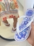 Chinelo Insp Farm Branco Flor Azul | No pix por apenas R$39,99 na internet