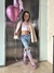 Texana Karol metalizada rosa - comprar online