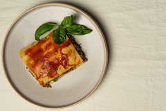 LASAGNA DE CARNE BRESEADA Y ESPINACAS en internet