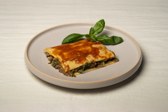 LASAGNA DE CARNE BRESEADA Y ESPINACAS - ViandaVip