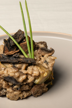 RISOTTO CON MIX DE HONGOS Y VEGETALES AHUMADOS - ViandaVip