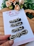 Hair clips em veludo com stras - comprar online