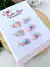 Mini hairclips de flor (unidade)