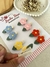 Mini hairclips de florzinhas em crochê - comprar online
