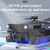 Drone Dobrável Dual HD Camera, Helicóptero RC, FPV, Avental de altura, E88Pro,